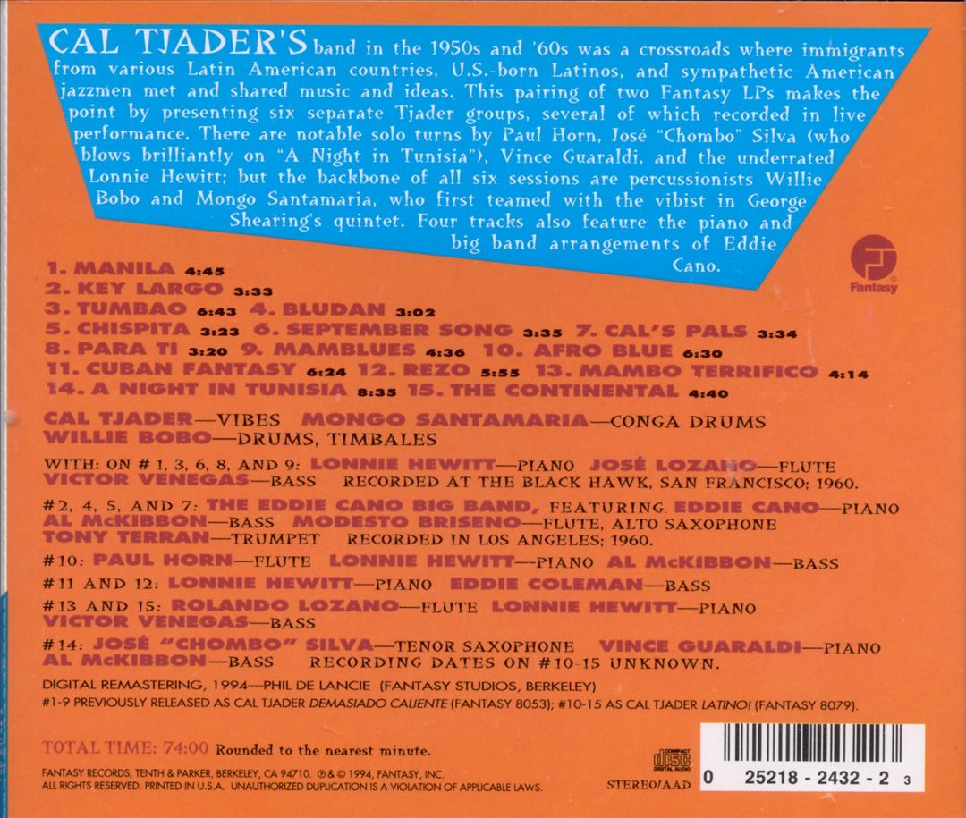 Latino con Cal Tjader cover art