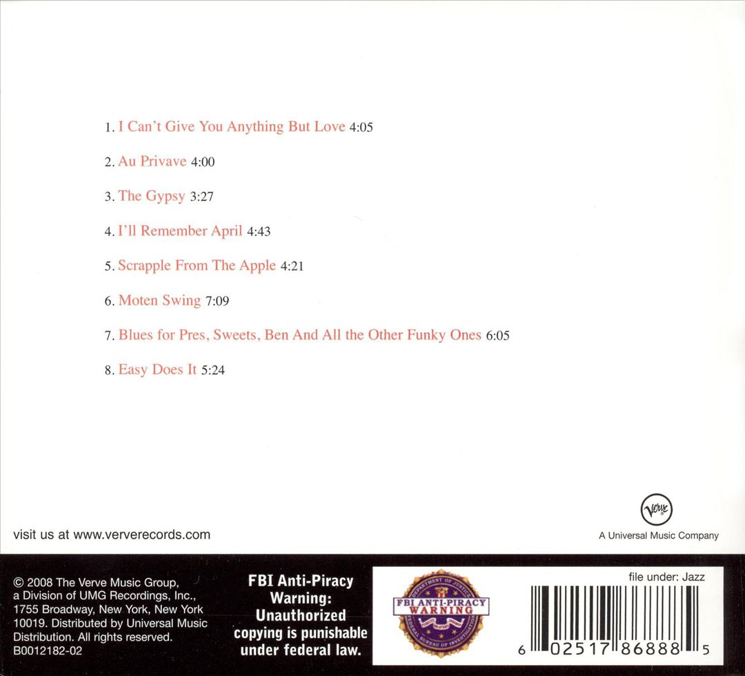 Sonny Stitt Sits in with the Oscar Peterson Trio cover art