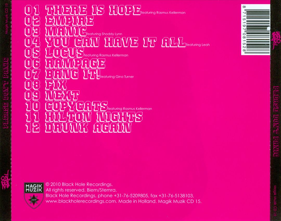 Please Don't Panic cover art