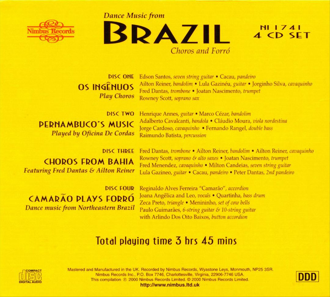 Dance Music from Brazil cover art
