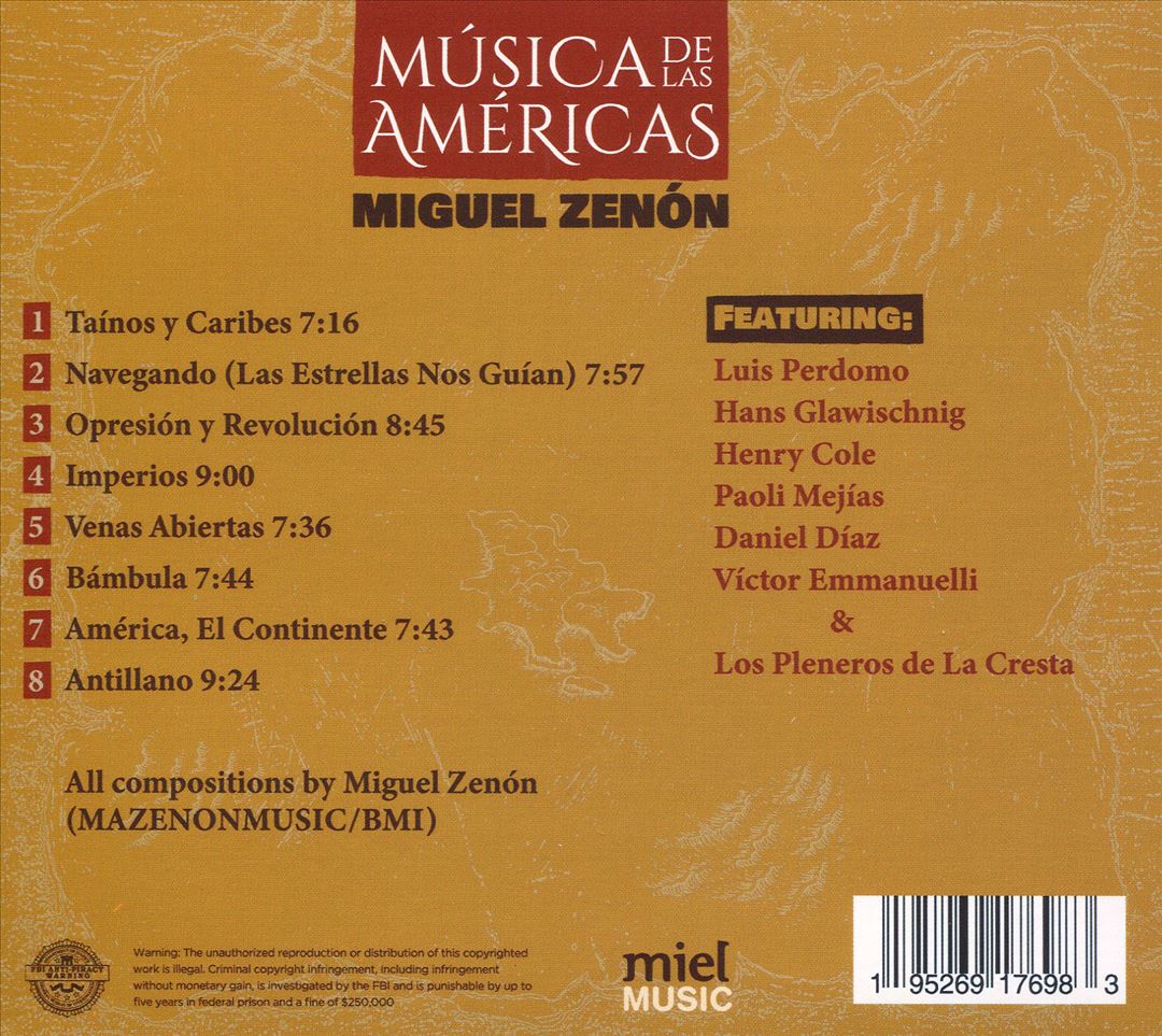 Música de las Américas cover art