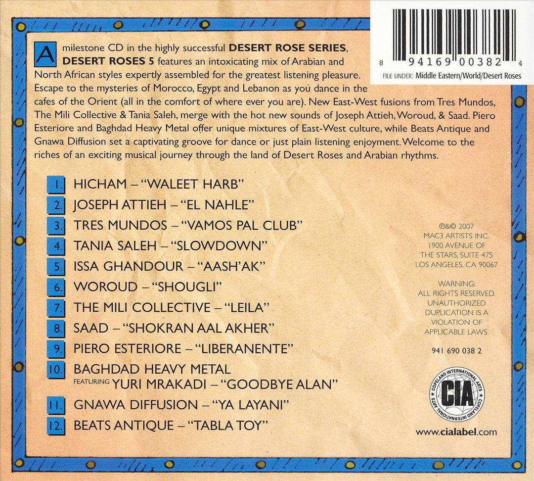 Desert Roses, Vol. 5 cover art