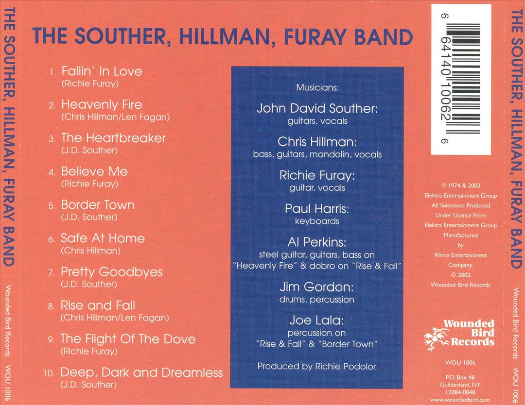 Souther-Hillman-Furay Band cover art