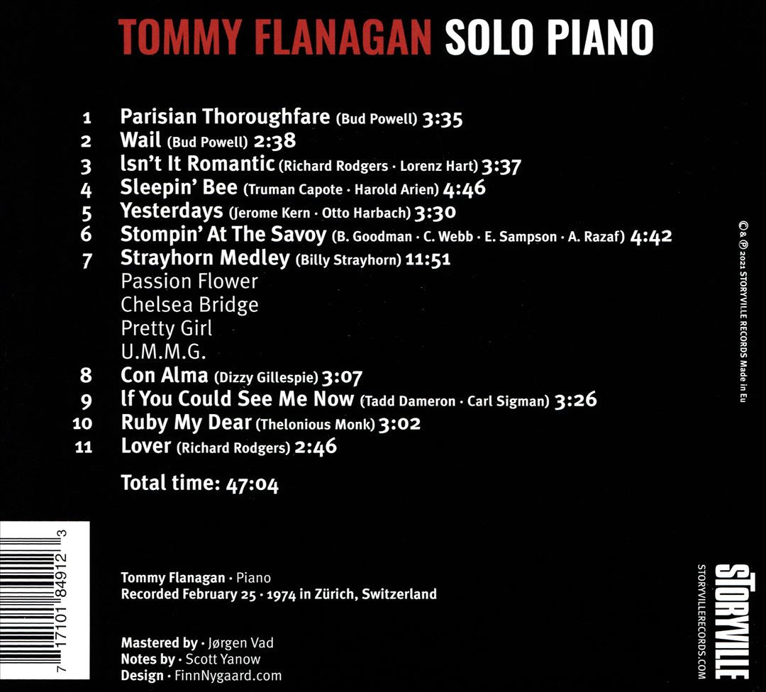 Solo Piano cover art