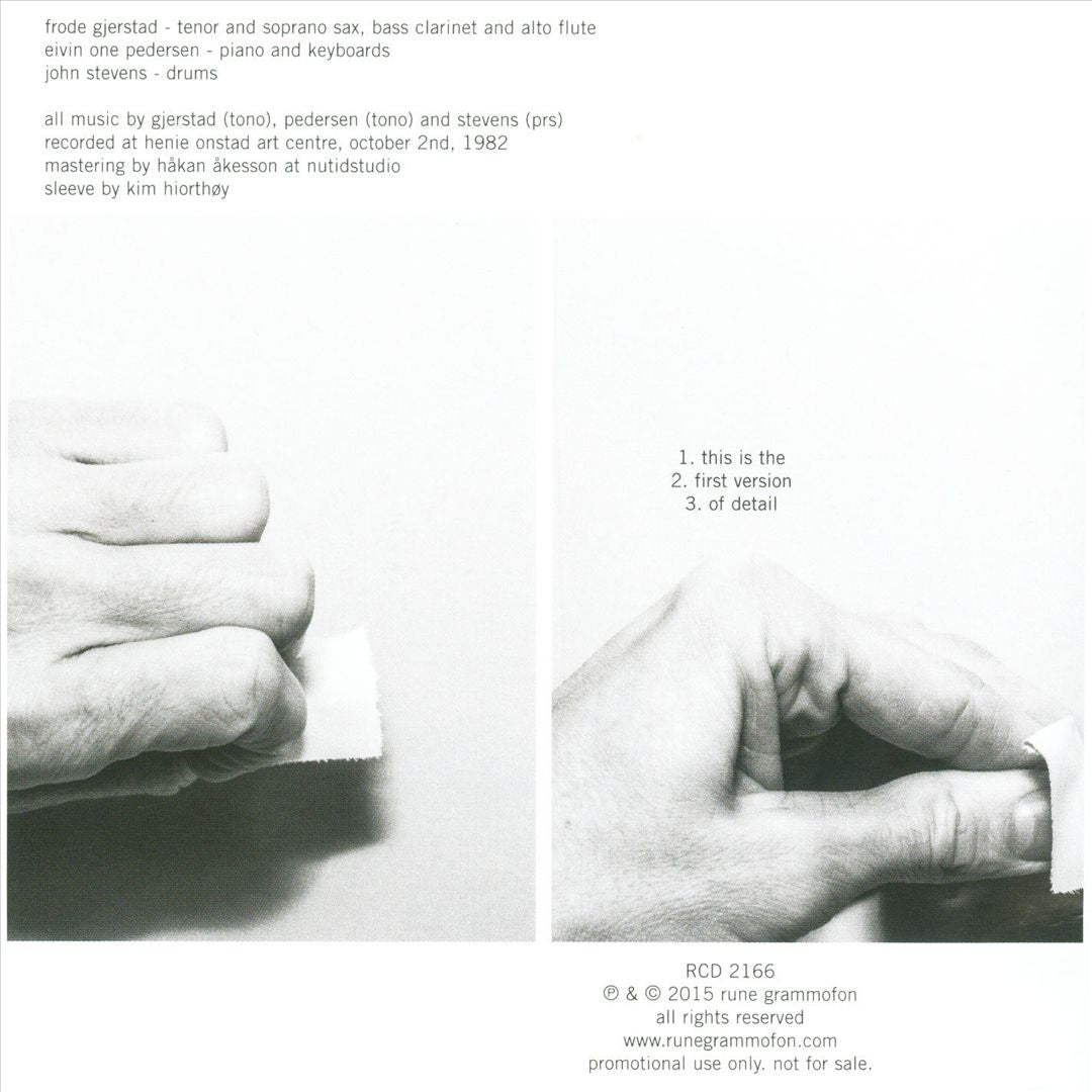 First Detail cover art