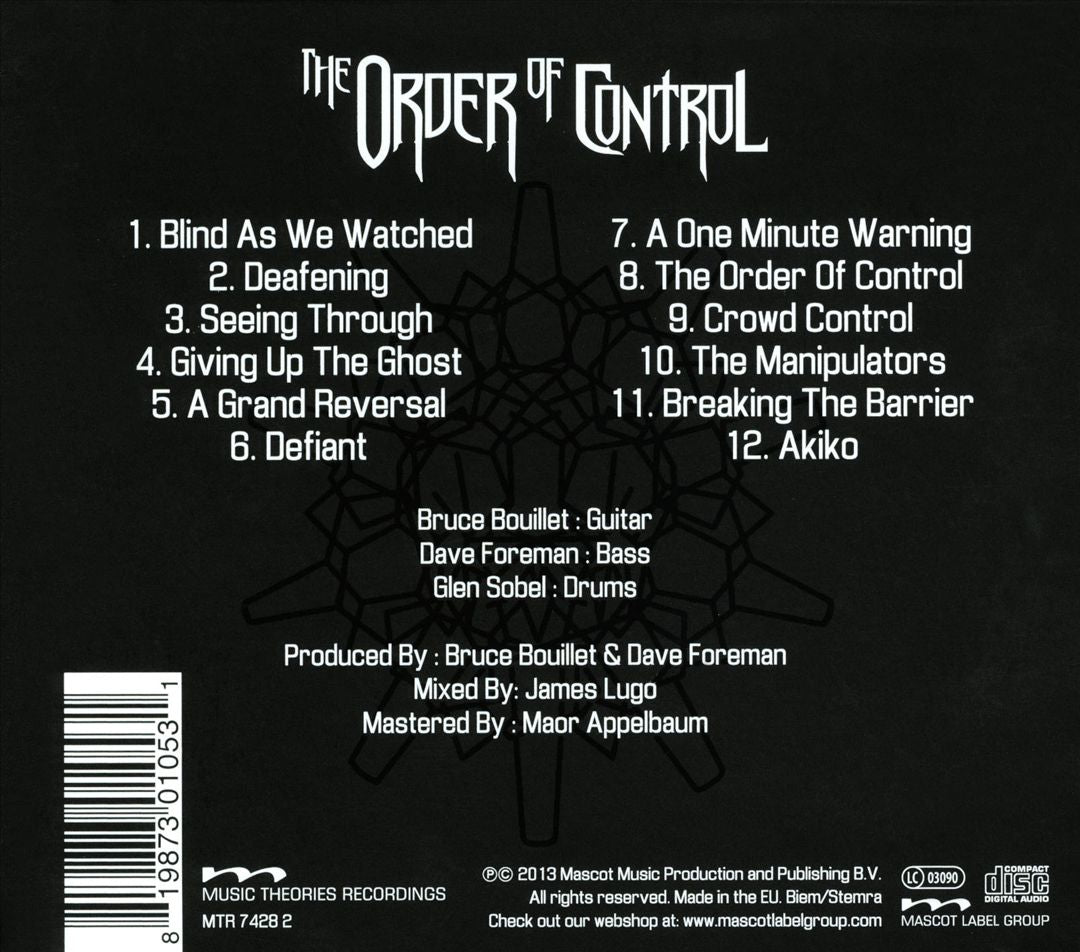 Order of Control cover art