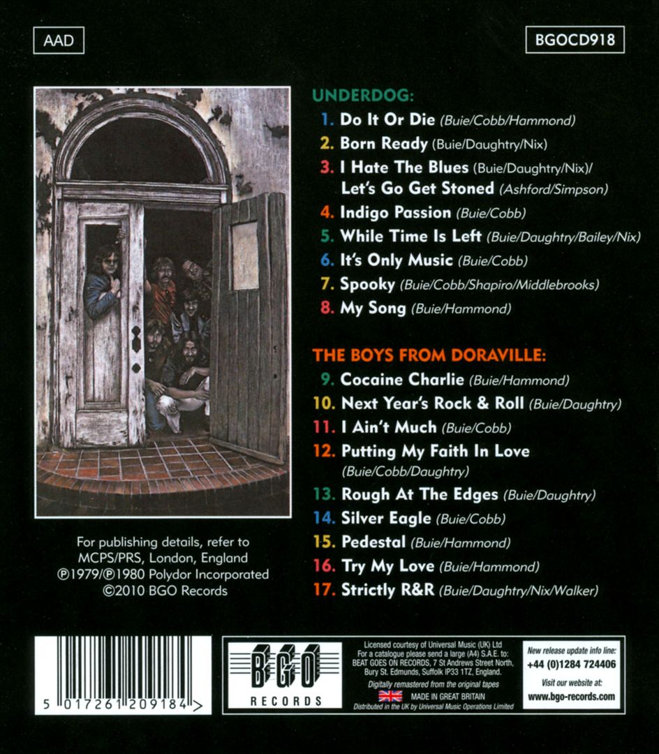 Underdog/The Boys from Doraville cover art