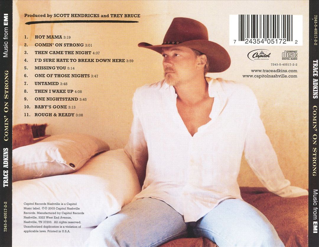Comin' on Strong cover art