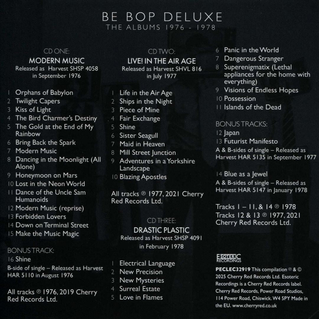Albums 1976-1978 cover art