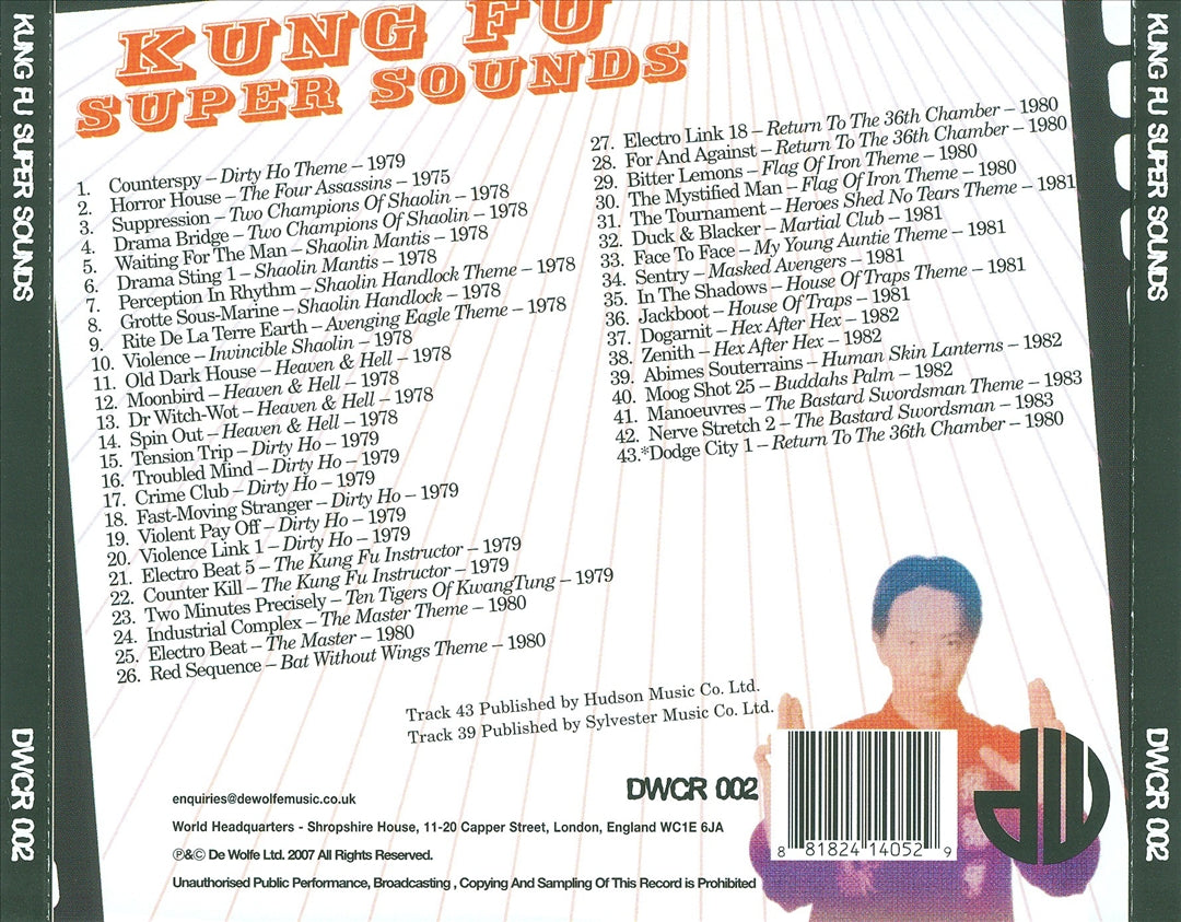Kung Fu Super Sounds cover art
