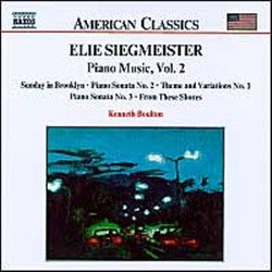 Elie Siegmeister: Piano Music Vol.2 cover art