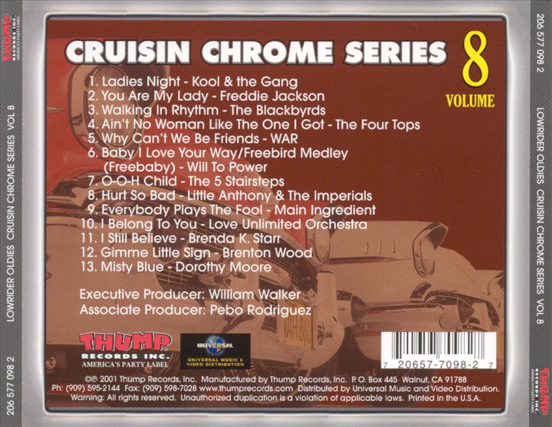 Lowrider Oldies Chrome, Vol. 8 cover art