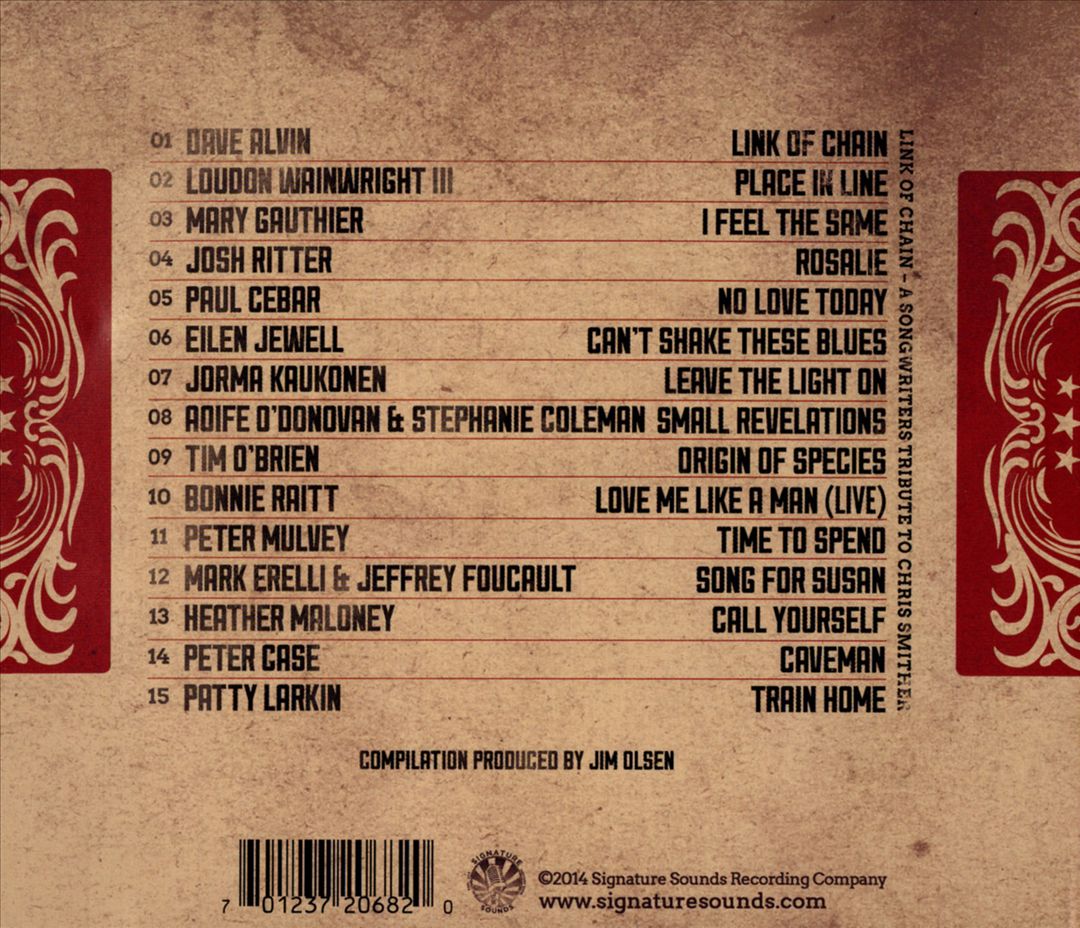 Link of Chain: A Songwriters' Tribute to Chris Smither cover art
