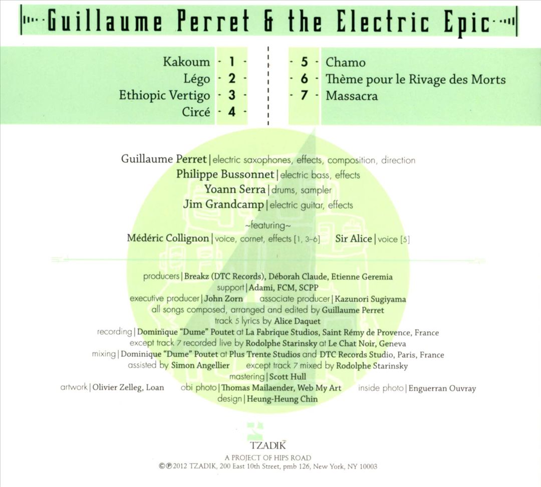 Guillaume Perret & The Electric Epic cover art