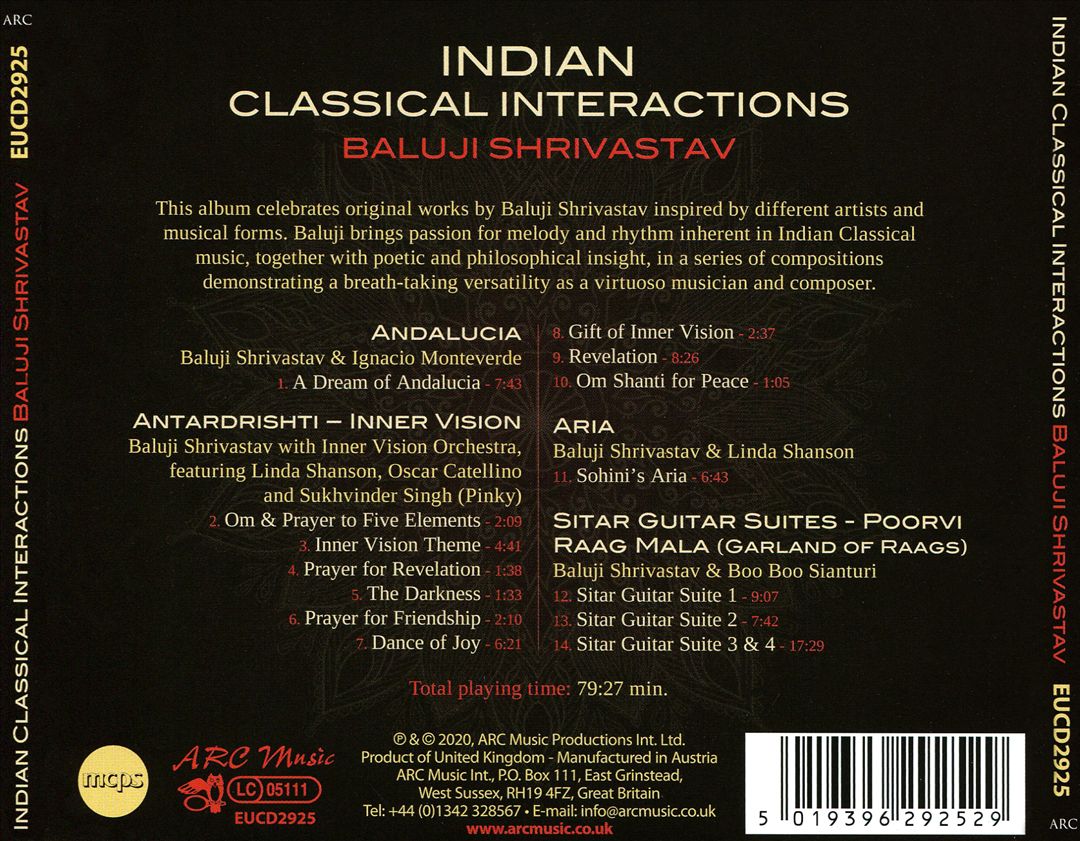 Indian Classical Interactions cover art