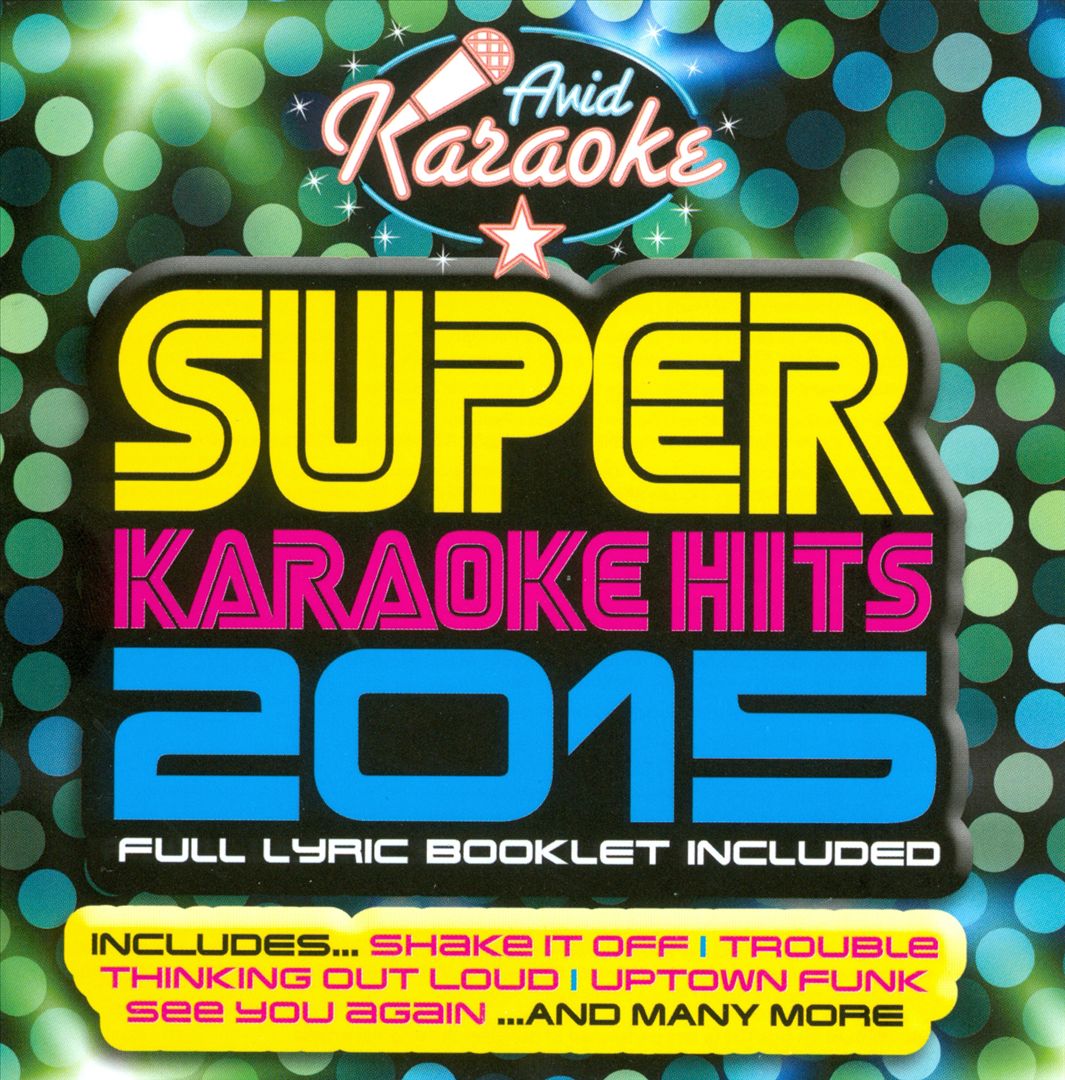 Super Karaoke Hits, 2015 cover art
