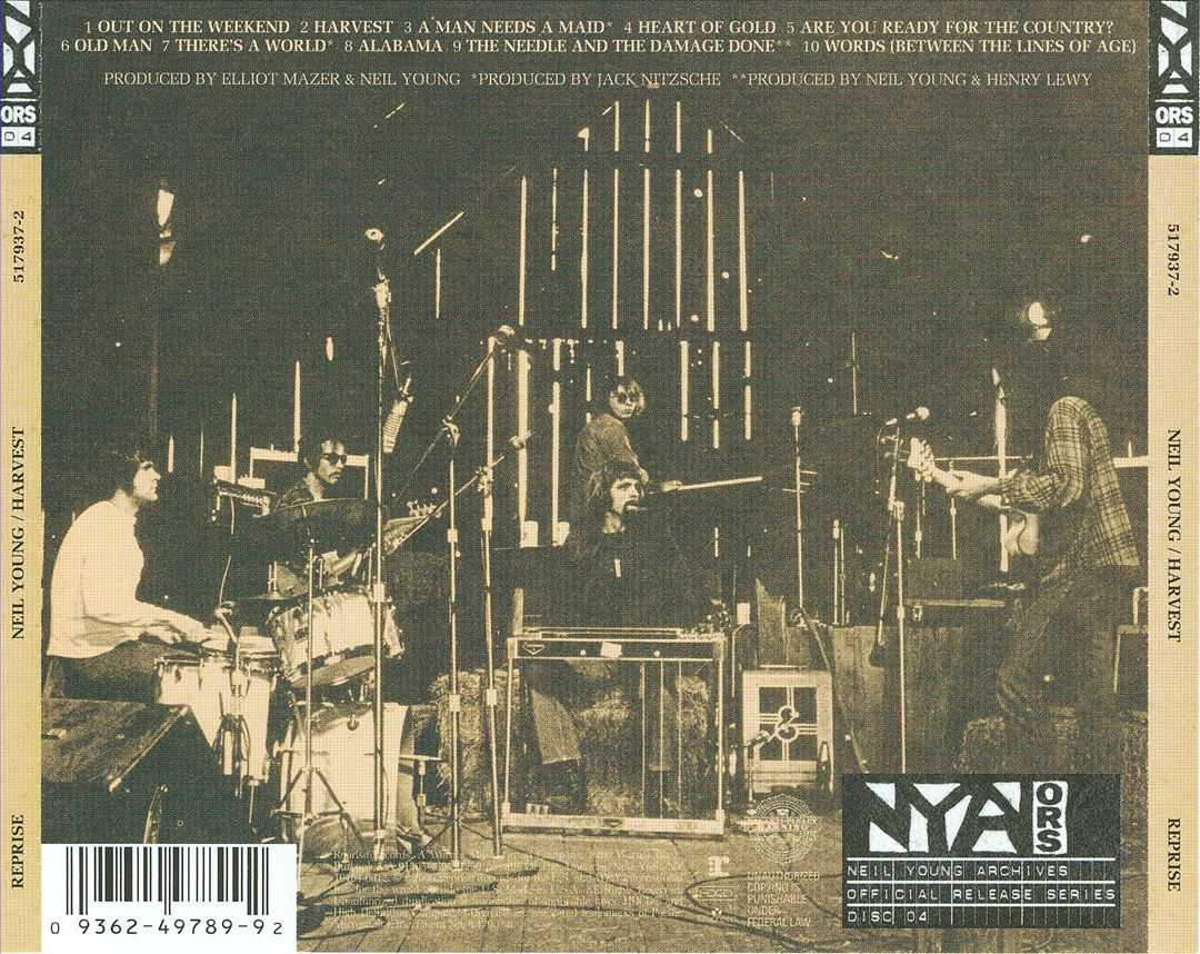 Harvest cover art