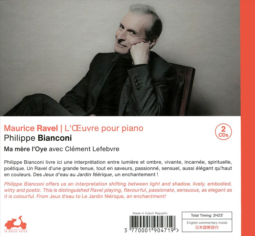 Ravel: L'Œuvre pour piano cover art