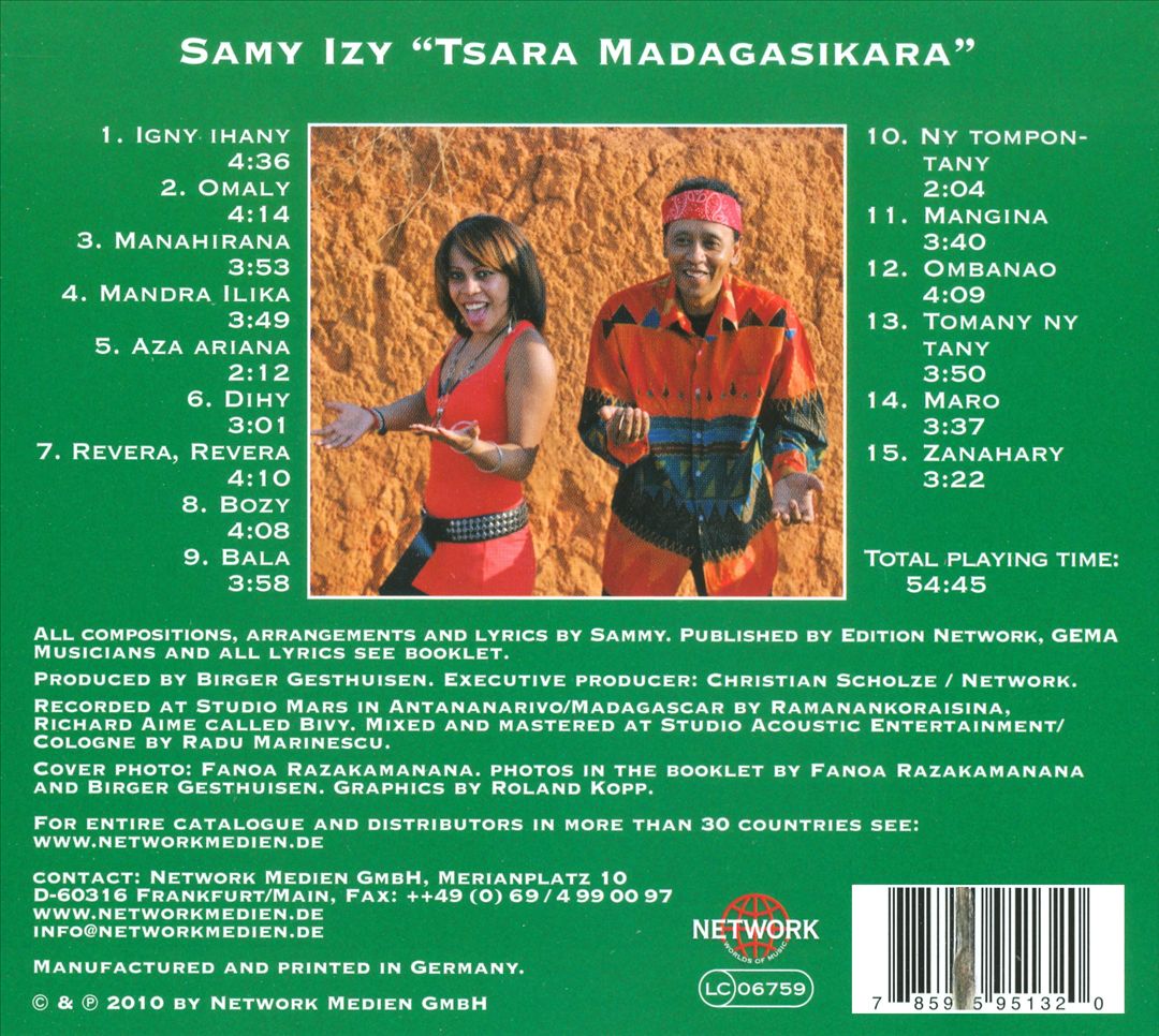 Tsara Madagasikara cover art