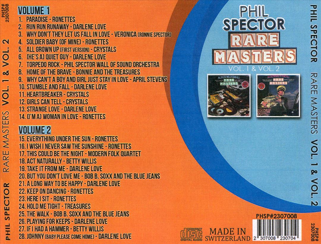 Rare Masters, Vols. 1-2 cover art