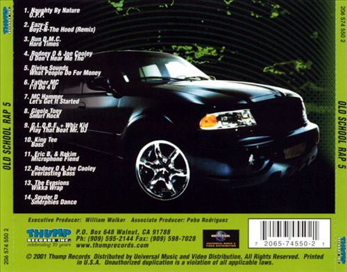 Old School Rap, Vol. 5 cover art