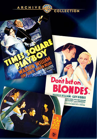Times Square Playboy/Don't Bet on Blondes/The Woman from Monte Carlo cover art