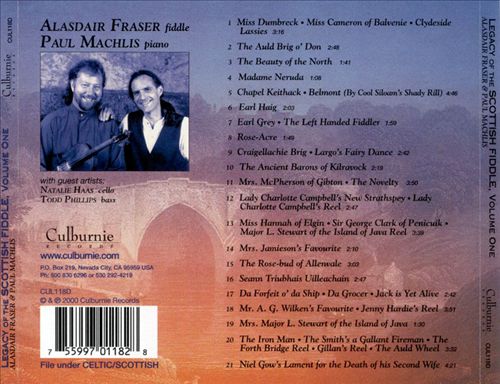Legacy of the Scottish Fiddle, Vol. 1: Classic Tunes cover art