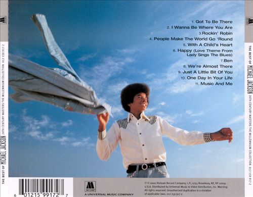 20th Century Masters: The Millennium Collection: Best of Michael Jackson cover art