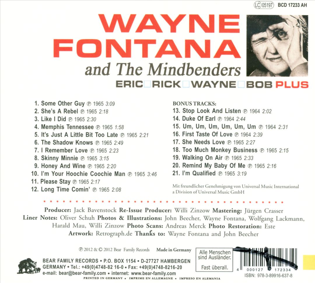 Eric, Rick, Wayne, Bob Plus cover art