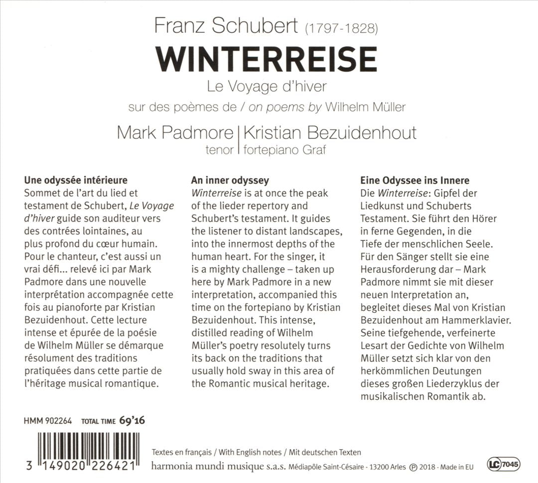 Schubert: Winterreise cover art