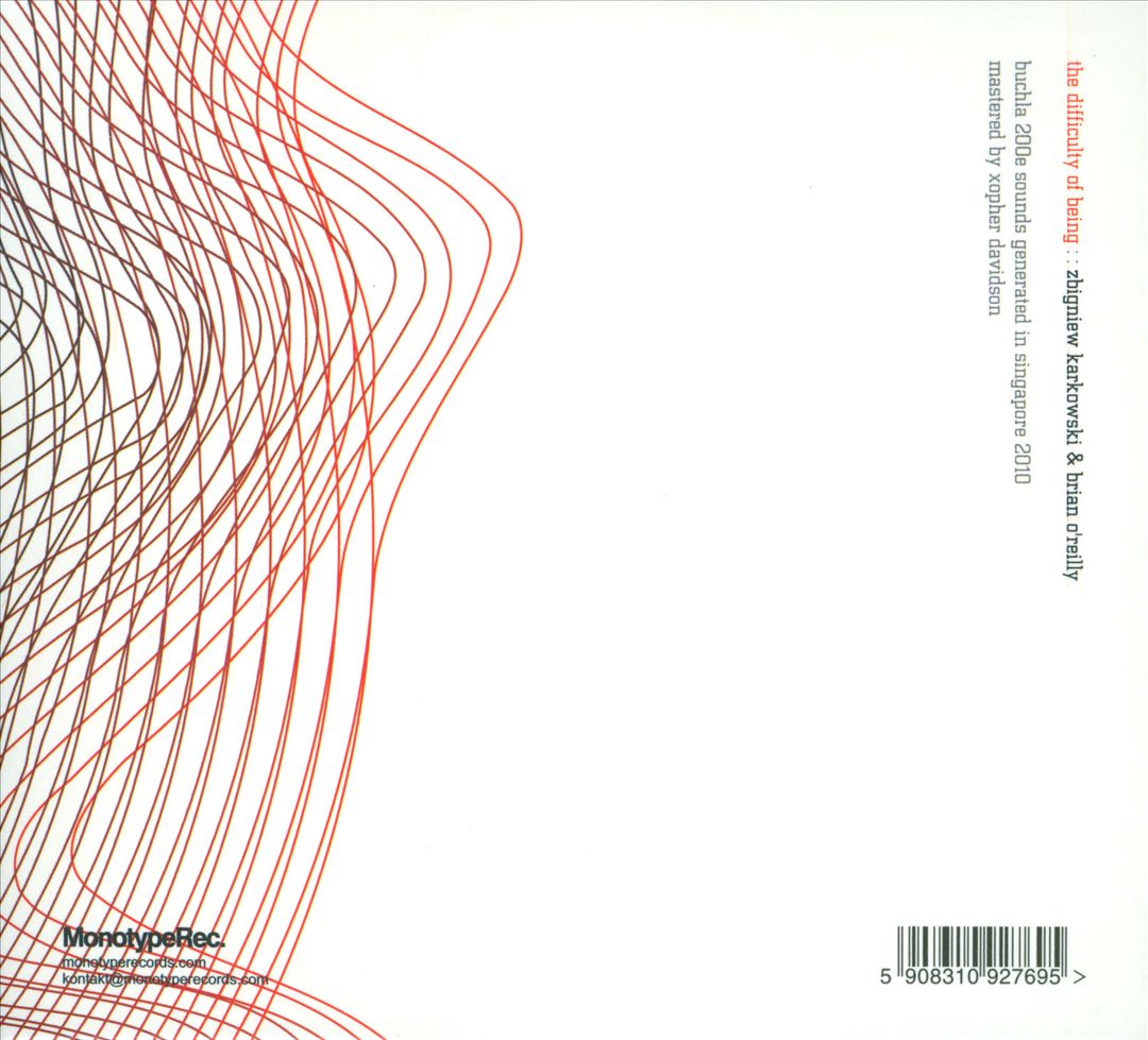 Difficulty of Being cover art