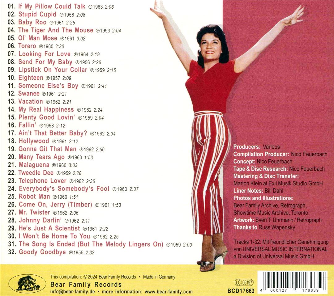 On The Dancefloor With Connie Francis cover art