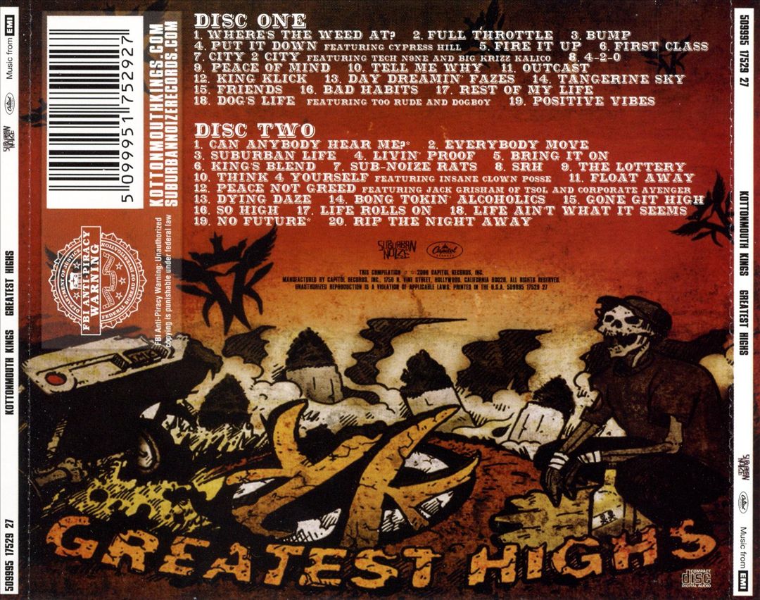 Greatest Highs cover art