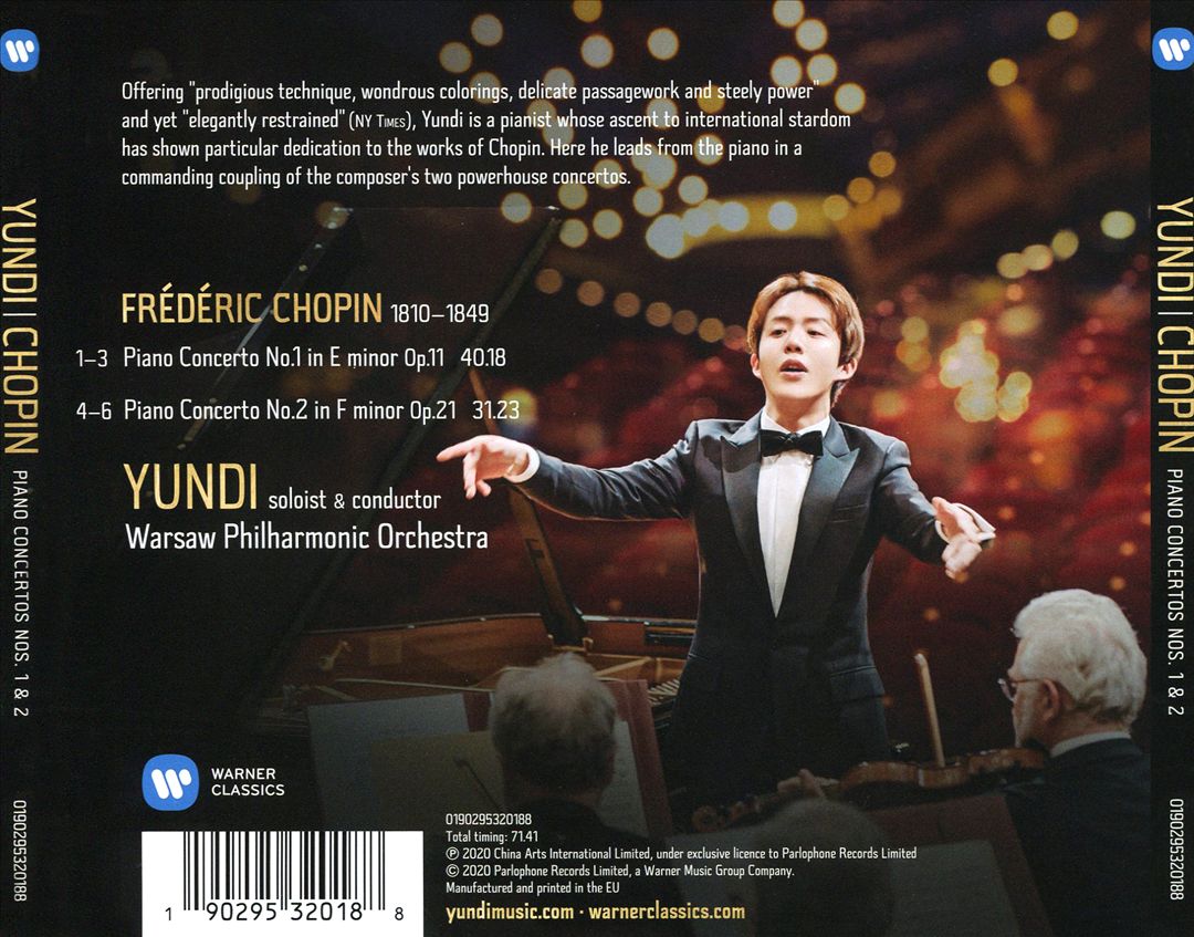 Chopin: Piano Concertos Nos. 1 & 2 cover art