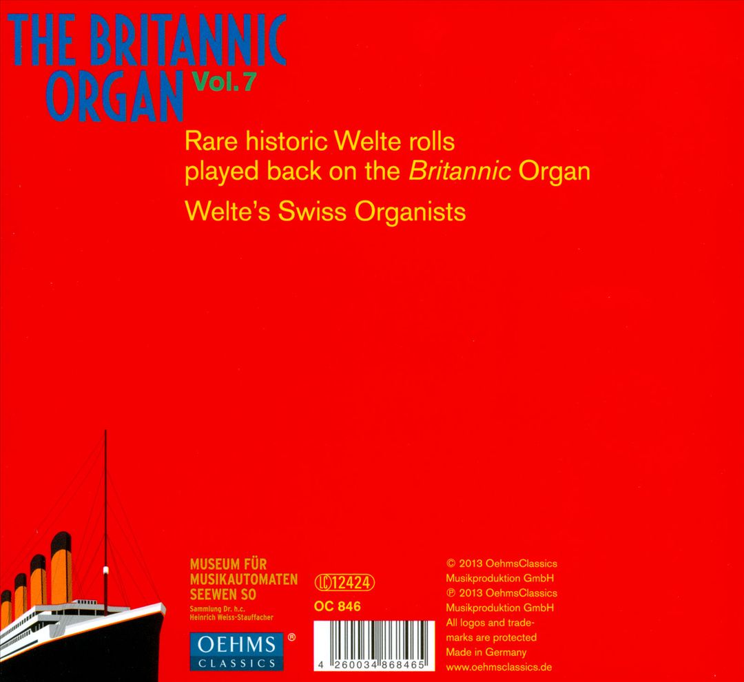 Britannic Organ, Vol. 7 cover art