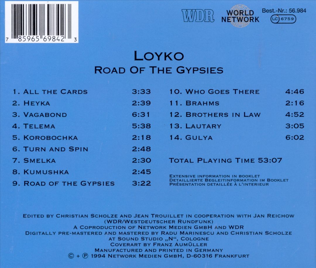 Road of the Gypsies cover art