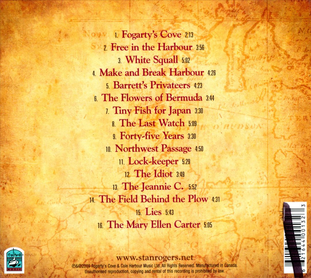 Very Best of Stan Rogers cover art