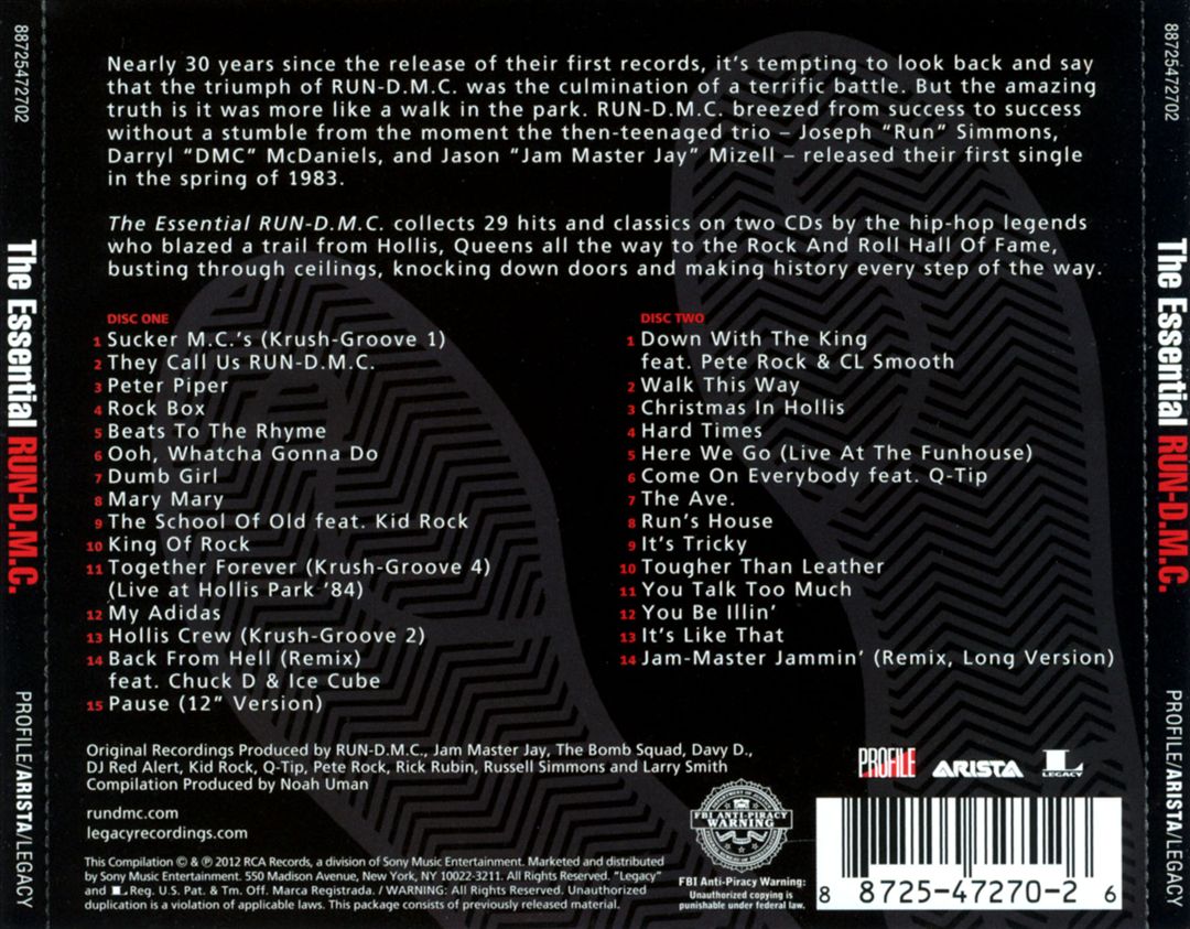 Essential Run-D.M.C. cover art