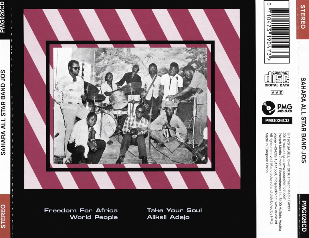Sahara All Stars of Jos cover art