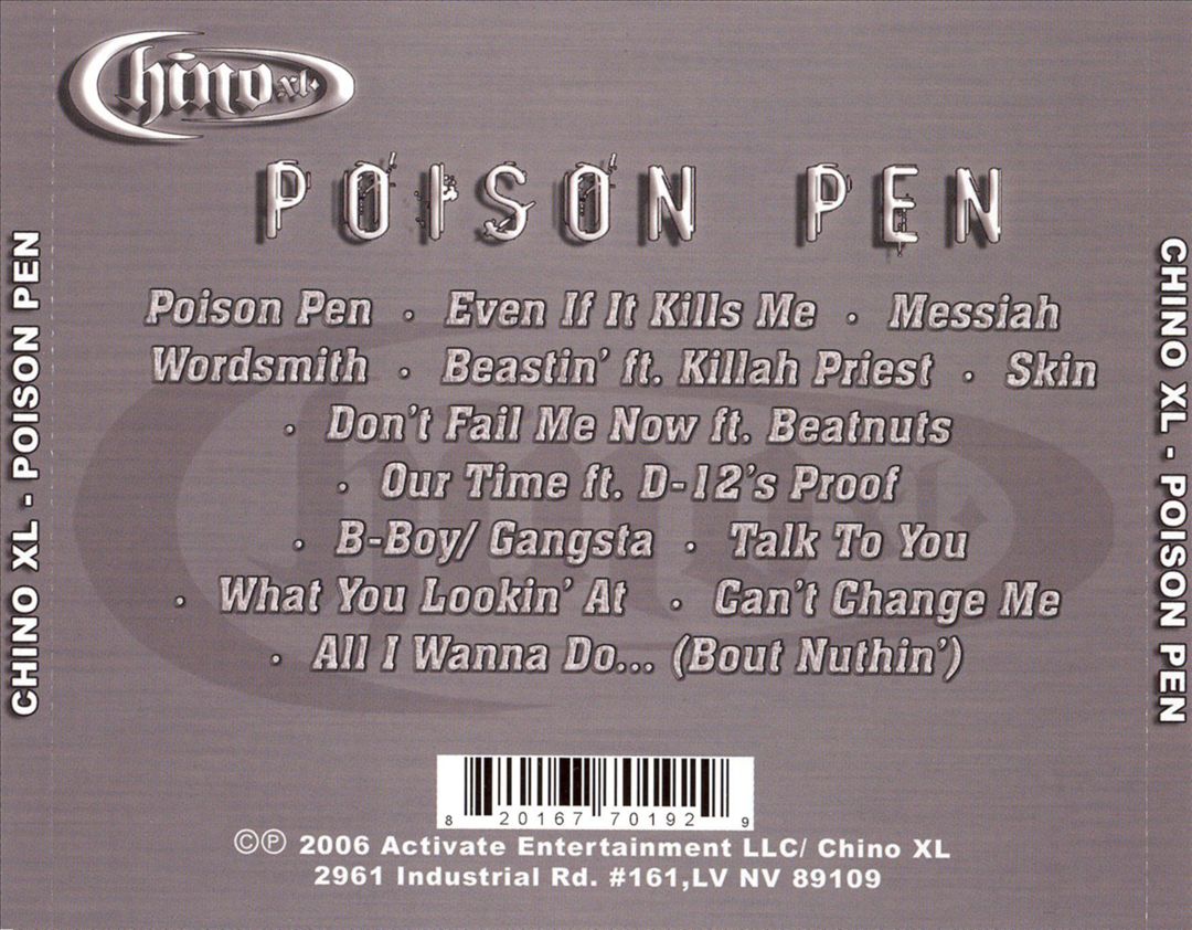 Poison Pen cover art
