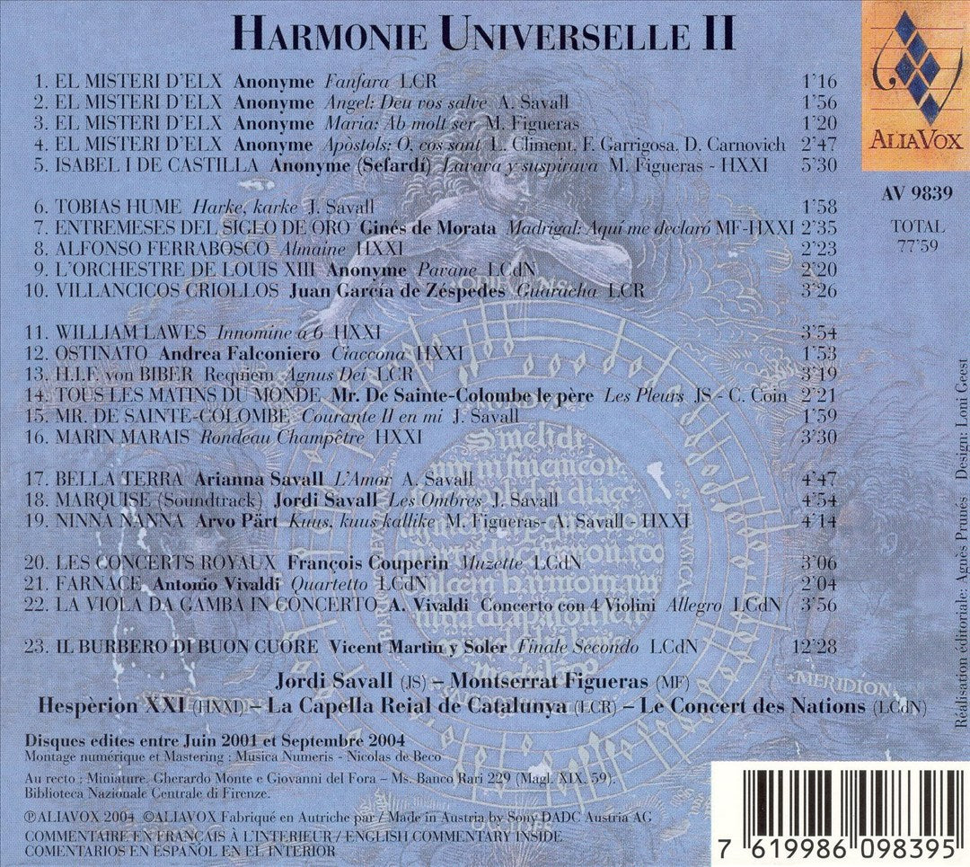 Harmonie Universelle II cover art