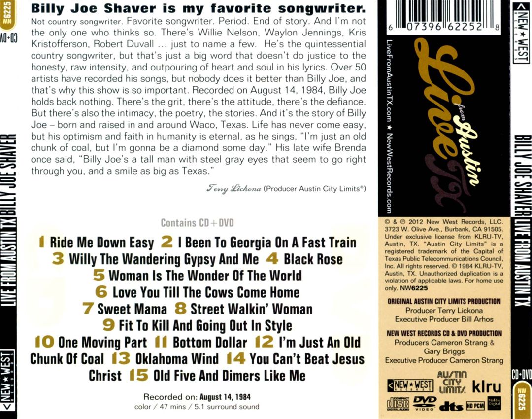 Live from Austin, TX cover art