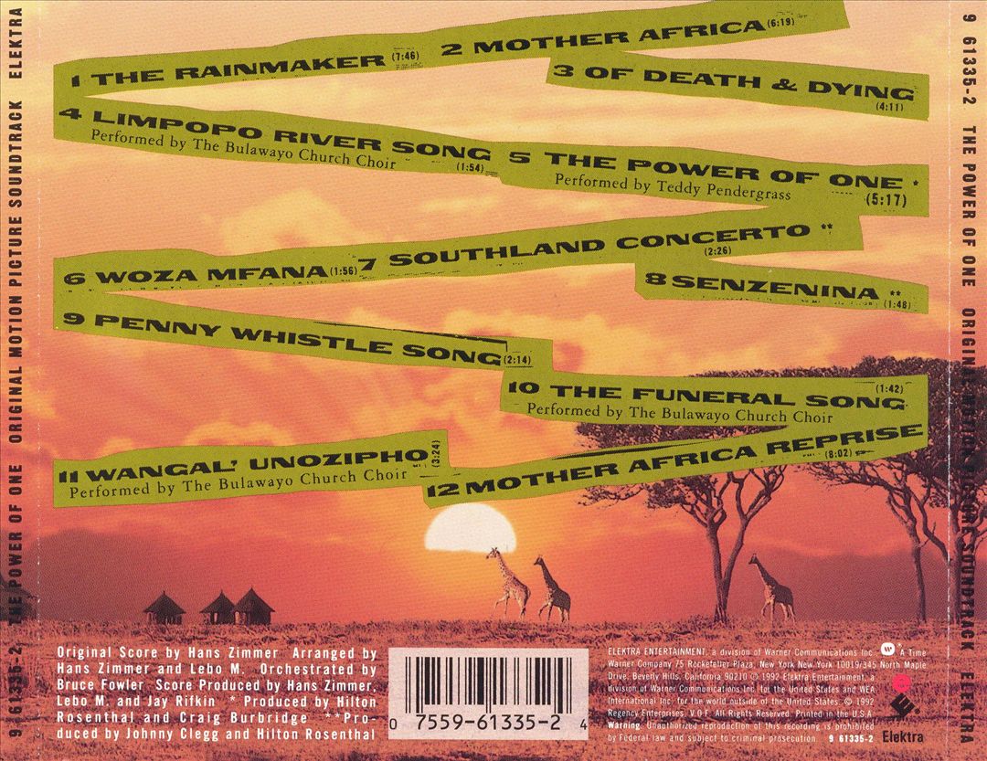 Power of One cover art