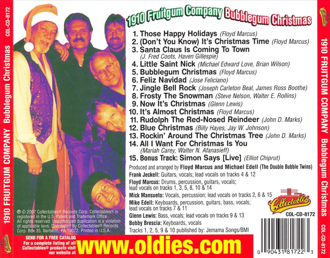 Bubblegum Christmas cover art