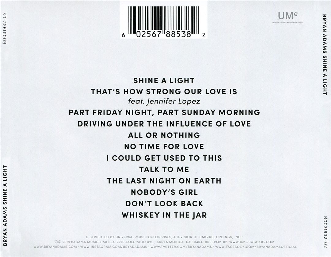 Shine a Light cover art