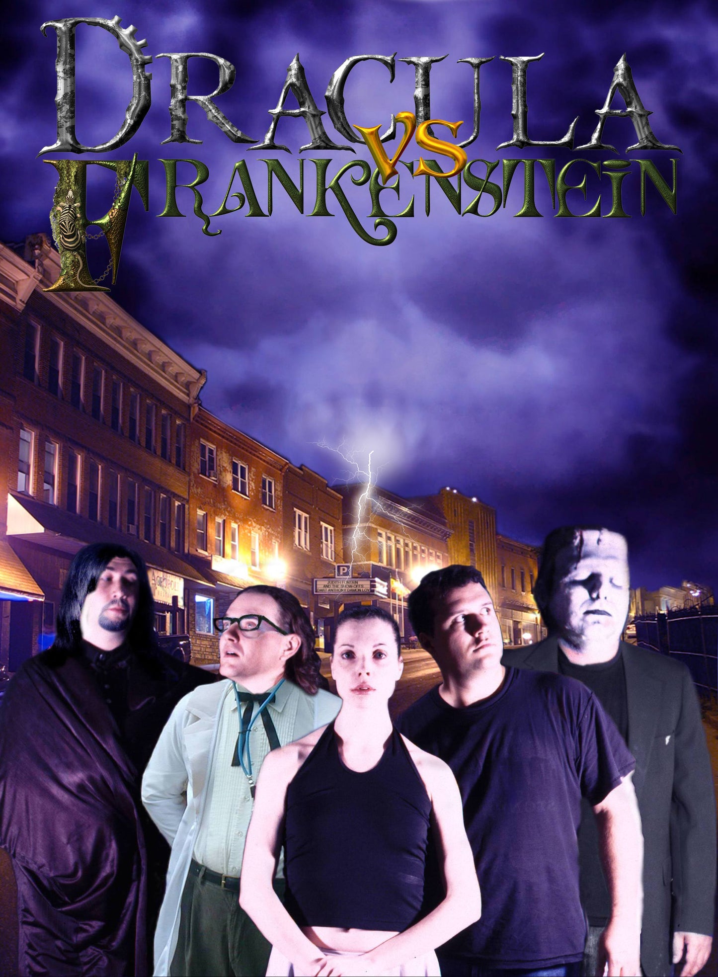 Dracula Vs Frankenstein cover art