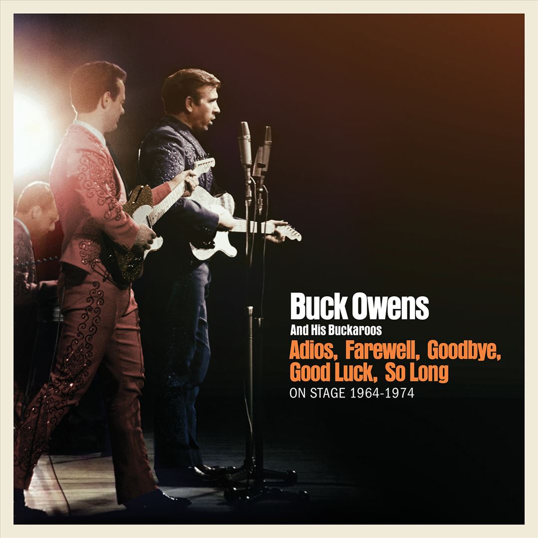 Adios, Farewell, Goodbye, Good Luck, So Long: On Stage 1964-1974 cover art