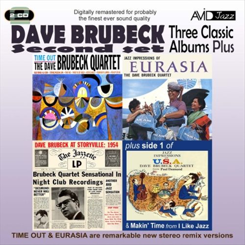 Time Out/Jazz Impressions of Eurasia/Dave Brubeck at Storyville 1954 cover art