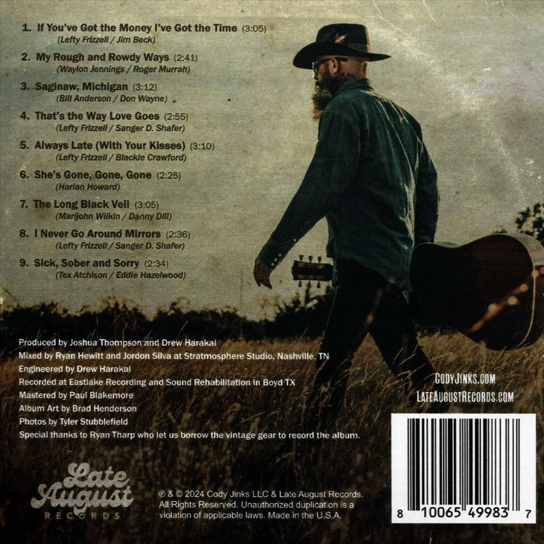 Sings Lefty Frizzell cover art