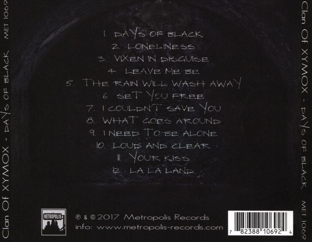 Days of Black cover art